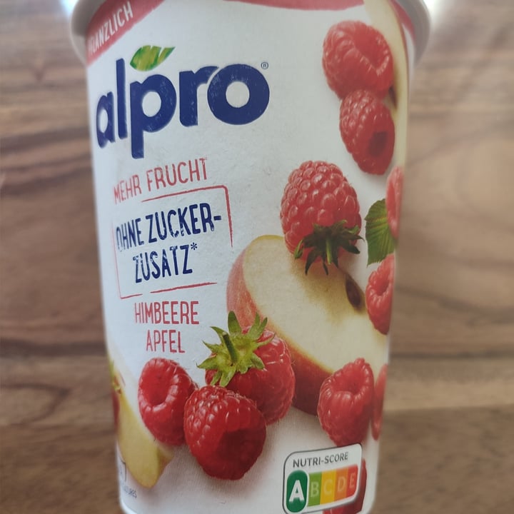 review photo of Alpro Himbeere Apfel ohne Zuckerzusatz shared by @sara90s on 27 Sep 2022 - review