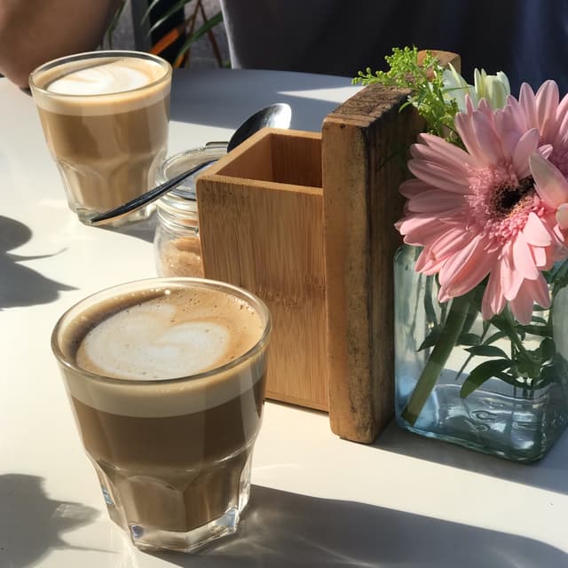 「Oat Latte」の料理の写真