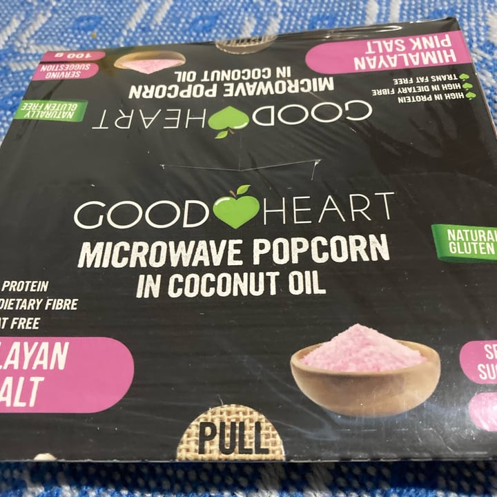 review photo of Good Heart Microwave Popcorn In Coconut Oil shared by @pushpavegan on 07 Aug 2022 - review