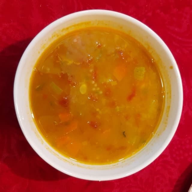 「Sopa de haba」の料理の写真