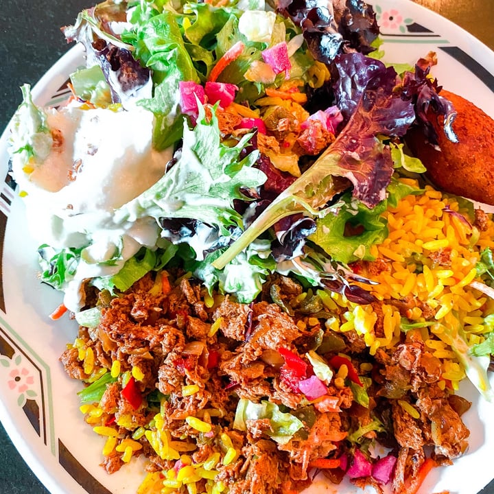 photo of Sham Shish Taouk Plate shared by @theveganhopper on  14 Jan 2021 - review