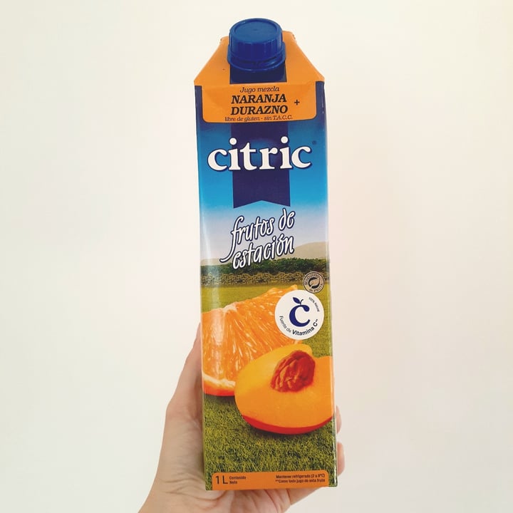 photo of Citric Jugo De Naranja Y Durazno shared by @lalaveg on  21 May 2022 - review