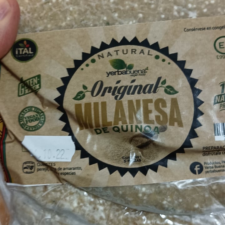 review photo of Yerbabuena Milanesa De Quinoa shared by @krampus2065 on 10 Jul 2022 - review