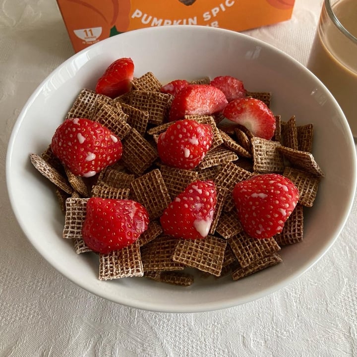 photo of Nestlé Pumpkin spice shreddies shared by @elizabethmullaney on  01 Dec 2021 - review