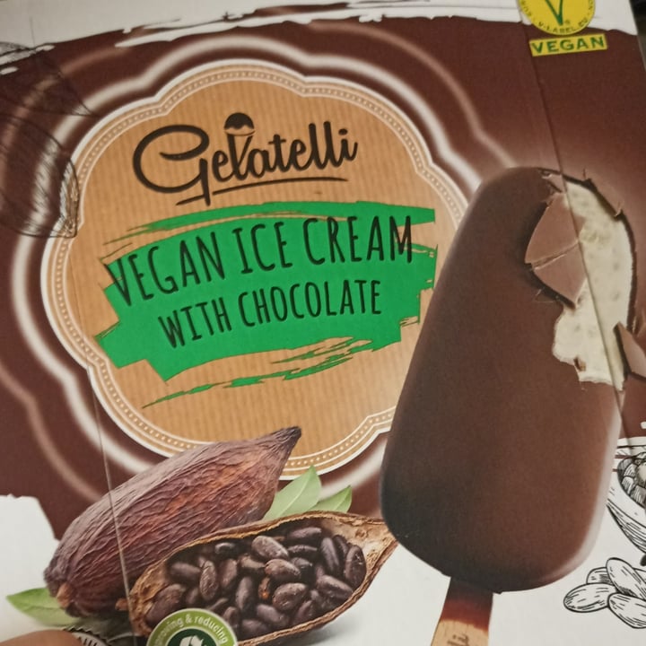 photo of Gelatelli Vegan Ice Cream With Chocolate shared by @vvalvvall on  11 May 2022 - review