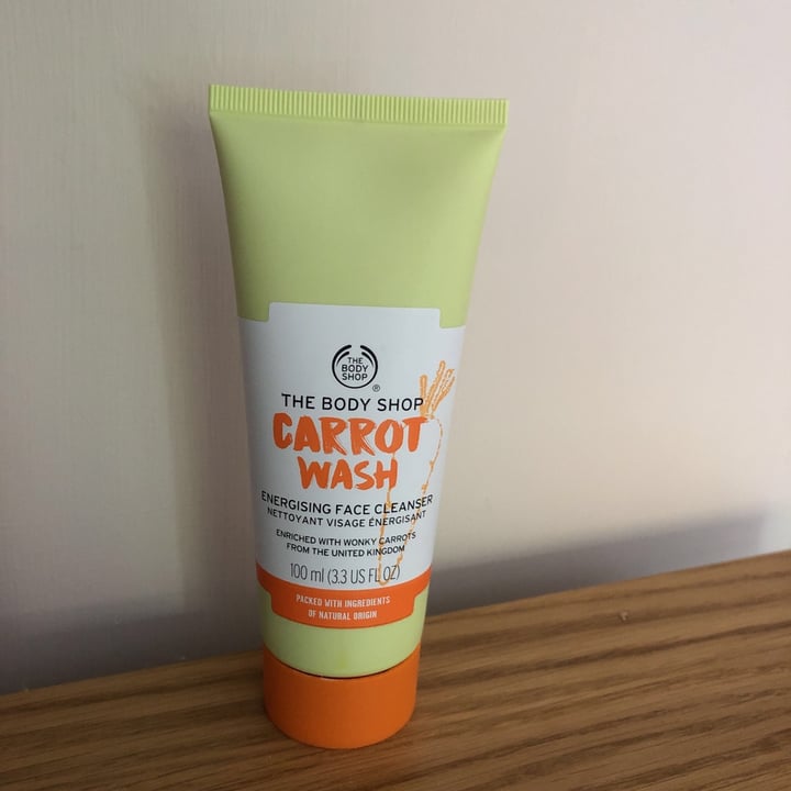 photo of The Body Shop Carrot Wash Energizing Face Cleanser shared by @jridley on  29 Apr 2020 - review