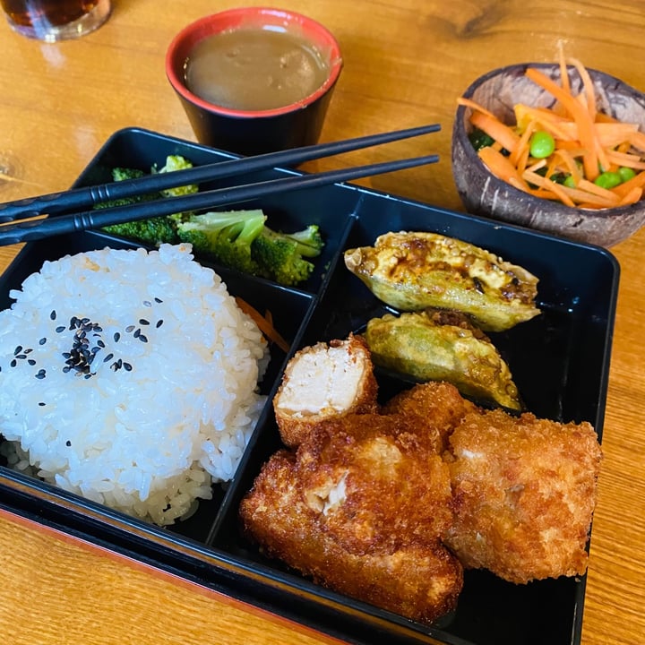 photo of Japan Street Food Tofu Katsu Bento Box shared by @hmainpolly on  31 May 2021 - review