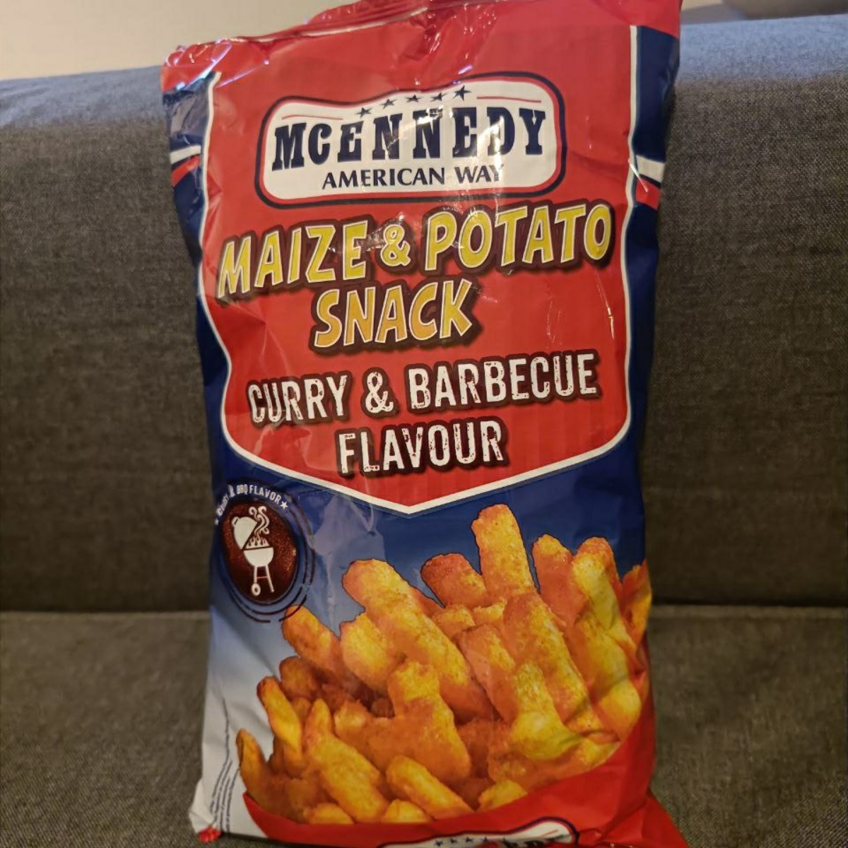 Barbecue abillion | Maize and Curry potato flavor Review snack Mcennedy and
