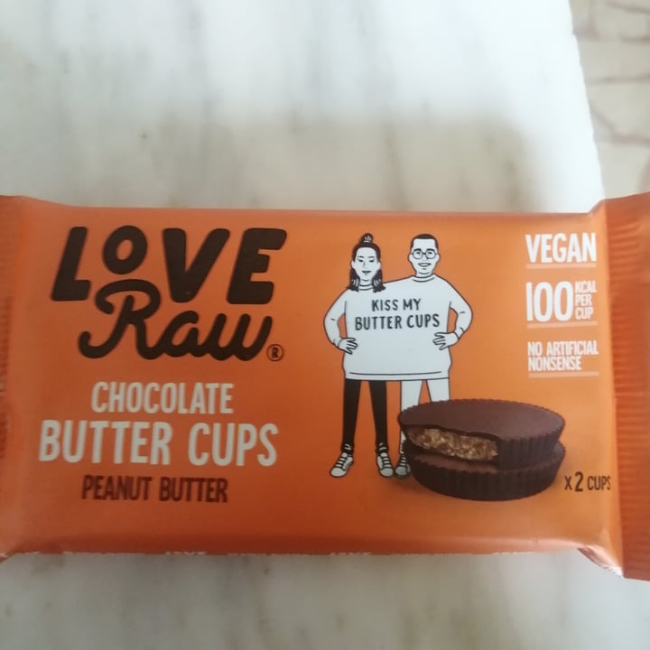 review photo of LoveRaw Chocolate Butter Cups Peanut Butter shared by @vegskinny on 14 Feb 2022 - review
