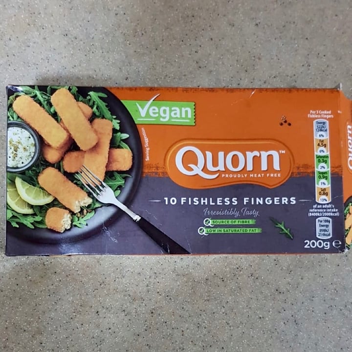 photo of Quorn Fishless Fingers shared by @jashment on  26 Feb 2020 - review