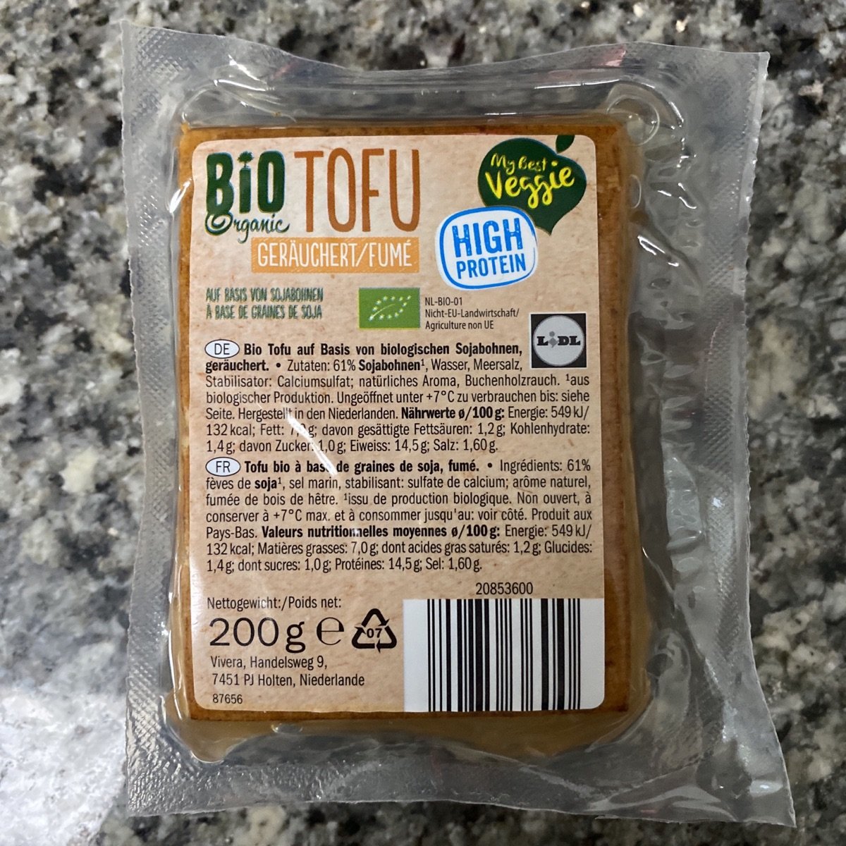 Bio tofu smoked from My Best Veggie - Vegan Product Reviews & Ratings ...