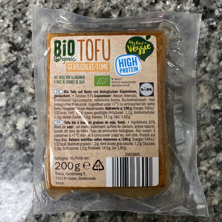 photo of My Best Veggie Bio tofu smoked shared by @tofubae on  18 May 2021 - review