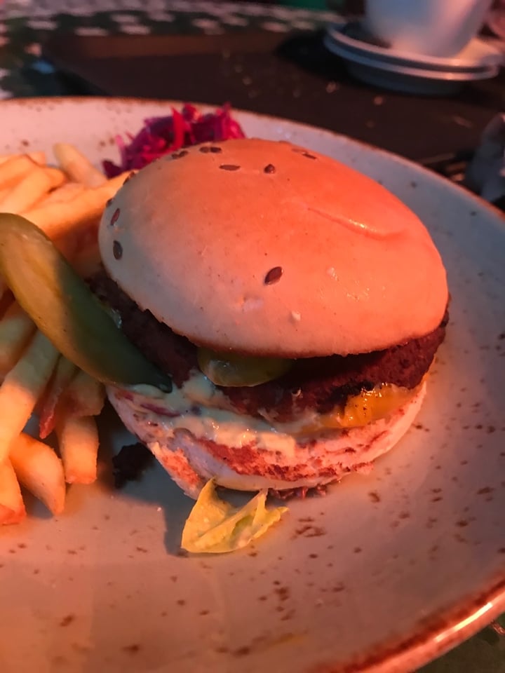 photo of Boston Tea Party Plant Based Burger shared by @slothsxskia on  25 Jan 2020 - review