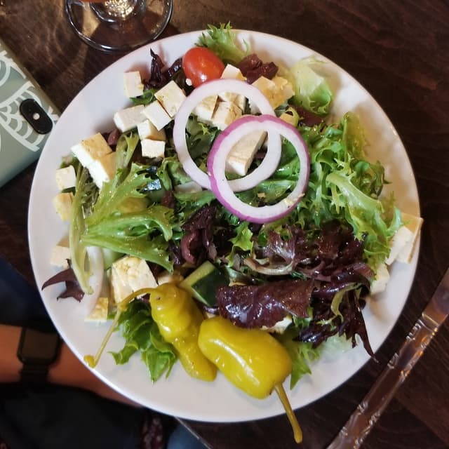 菜肴“Greek Salad”的照片