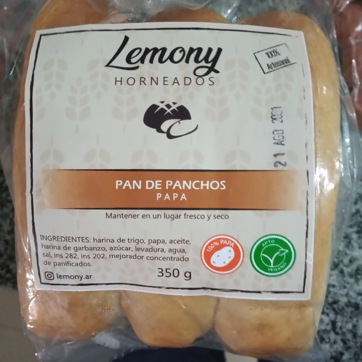 photo of Lemony pan de pancho shared by @anaferreyra on  23 Aug 2021 - review