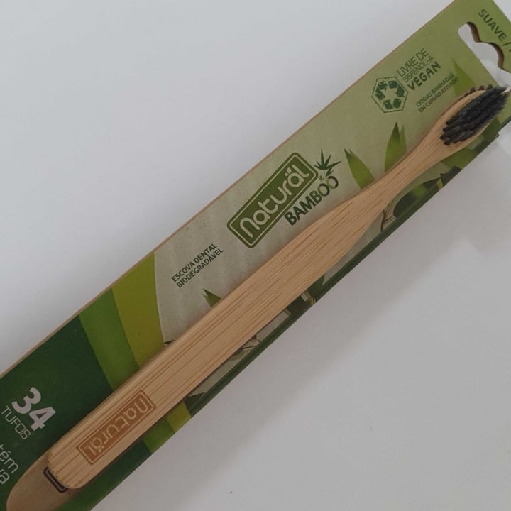 photo of Orgânico Natural Escova De Bambu shared by @patimurno on  14 Jul 2021 - review