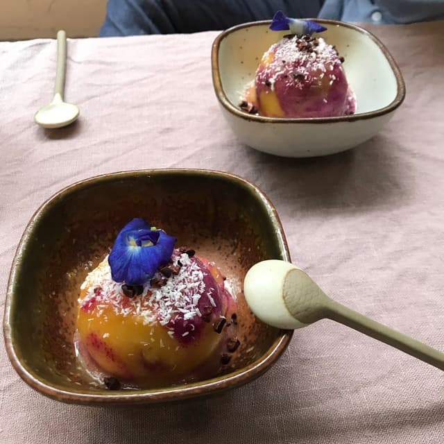 Photo of the dish “Mango and pink dragonfruit”