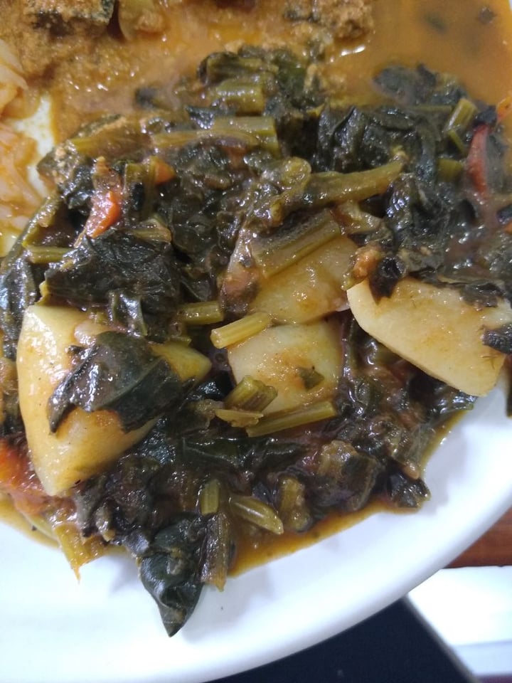 review photo of Tulasi Guisado De Espinacas con papas shared by @inezaduran on 07 Mar 2020 - review