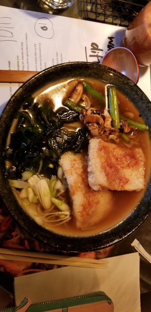 photo of wagamama Tofu ramen shared by @mollyfdg on  12 Jun 2019 - review