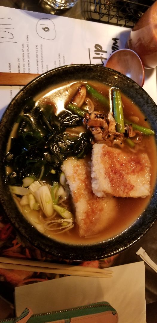 review photo of wagamama Tofu ramen shared by @mollyfdg on 12 Jun 2019 - review