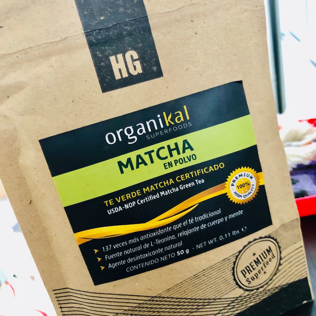Matcha from Organikal super foods - Vegan Product Reviews & Ratings ...