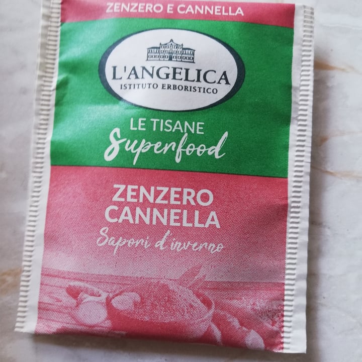 photo of L'angelica Le Tisane Superfood - Zenzero Cannella shared by @alicino on  13 Jun 2022 - review
