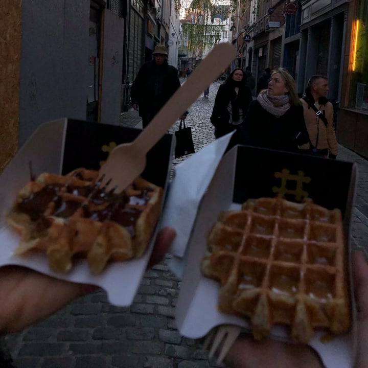 photo of Veganwaf' Belgian Waffle salty Caramel shared by @camic on  16 Mar 2022 - review