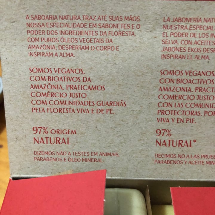 review photo of Natura Ekos sabonete em barra shared by @vanessadoria on 22 Apr 2022 - review