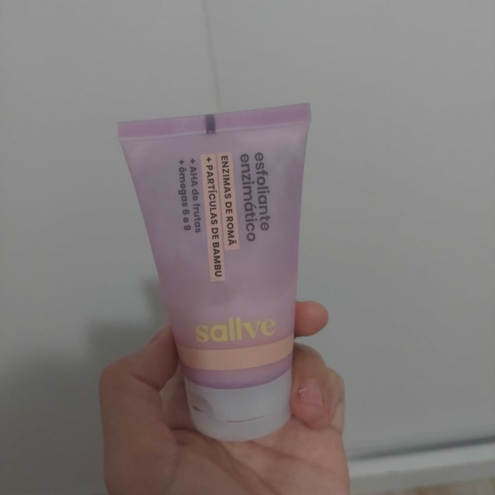 photo of Sallve Esfoliante Enzimático shared by @carolmonteirofreire on  09 May 2022 - review