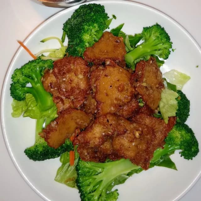 菜肴“Lemongrass chicken”的照片