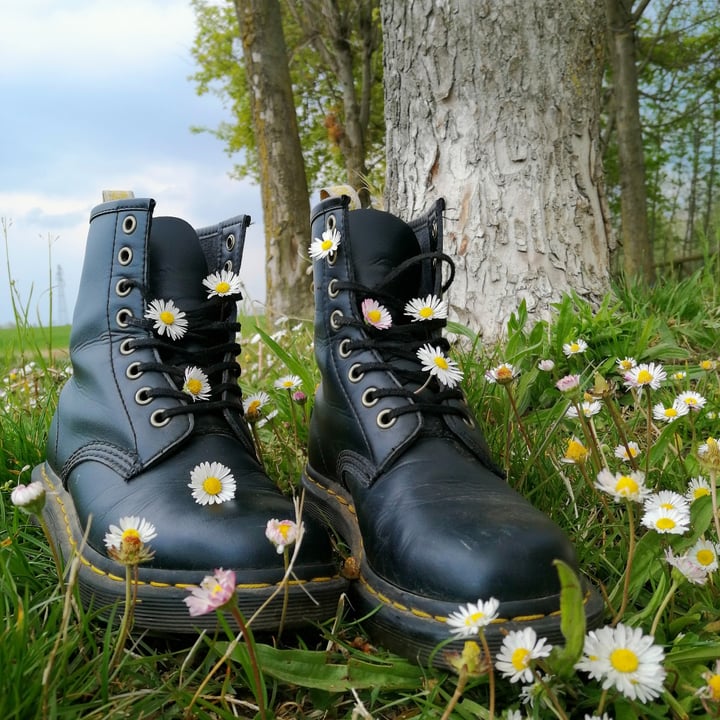 photo of Dr. Martens VEGAN 1460 FELIX LACE UP BOOTS shared by @thekindseed on  18 Apr 2021 - review