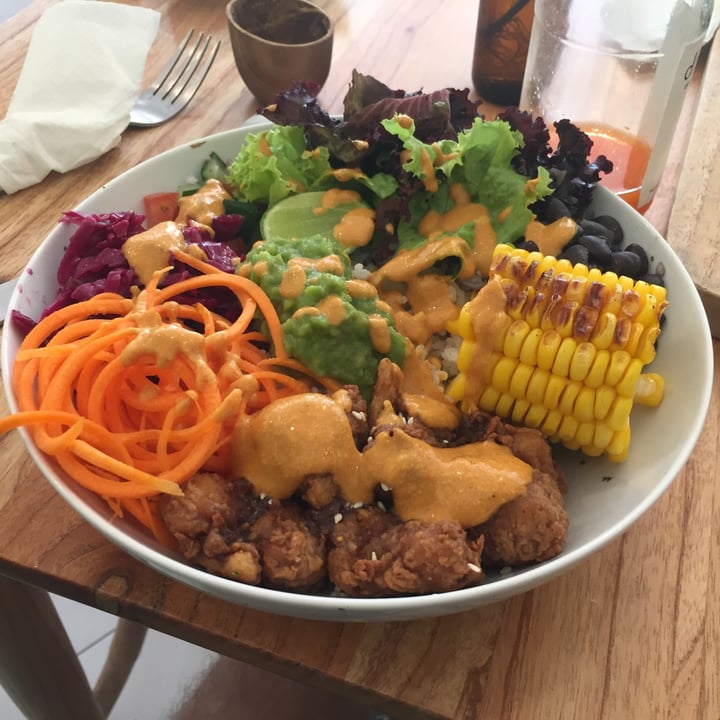 review photo of Dharma Coffee & Juice Naked burrito bowl shared by @wearewildfeet on 11 Oct 2020 - review
