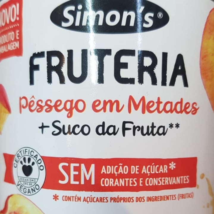 photo of Simon's Pêssegos em Metades Mais Suco de Frutas shared by @vicnunes on  13 May 2022 - review