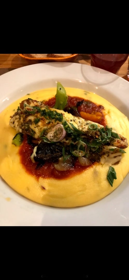 review photo of Buenos Aires Verde - Belgrano Polenta Vegana Con Tofu (opcion Con Salchicha Veggie) shared by @beluharringtonc on 01 Dec 2019 - review