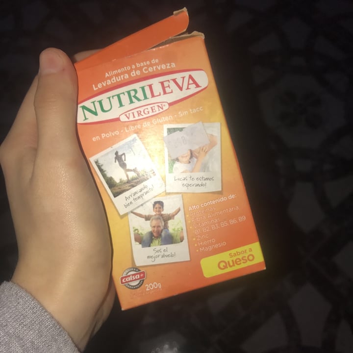 photo of Nutrileva Levadura de Cerveza sabor Queso shared by @melaniemarchesi on  23 Aug 2020 - review