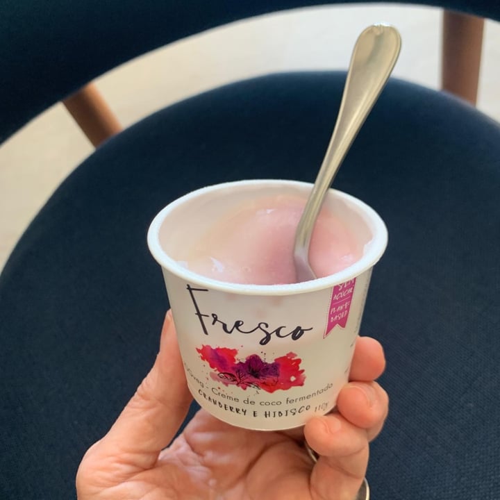photo of Fresco Creme de Coco Fermentado com Cranberry e Hibisco shared by @christianquintao on  01 Aug 2021 - review