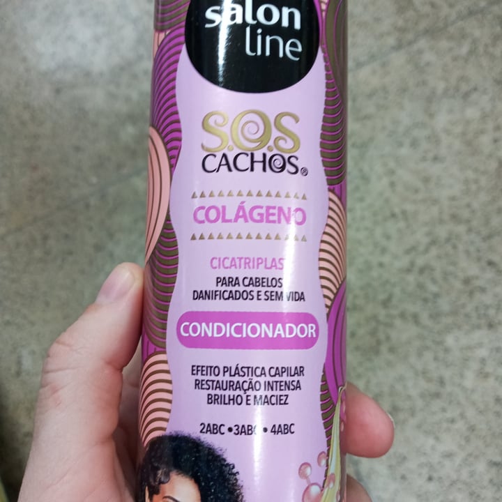 photo of Salon line condicionador colágeno cicatriplast shared by @analuciaoeiras on  07 Jun 2022 - review