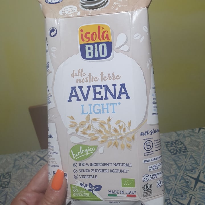 photo of Isolabio Avena 0% zuccheri shared by @elenacelentano on  10 Jun 2022 - review