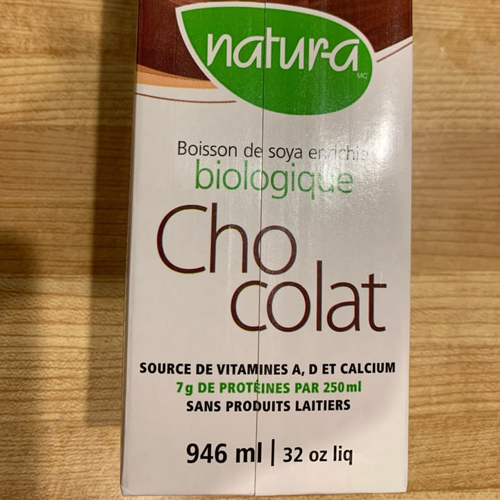 photo of Natura Chocolate soy milk shared by @guoda on  11 Dec 2021 - review