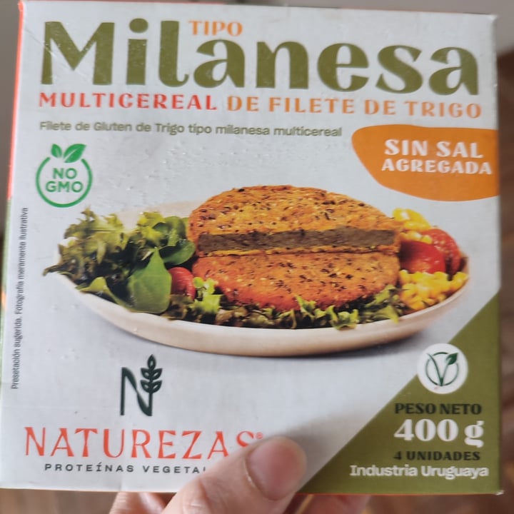 photo of Naturezas Milanesa multicereal de Filete de Trigo shared by @tierrapatuna on  15 Dec 2022 - review