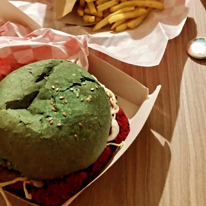 photo of Old Square Bamboold burger shared by @laurapi on  24 Dec 2021 - review