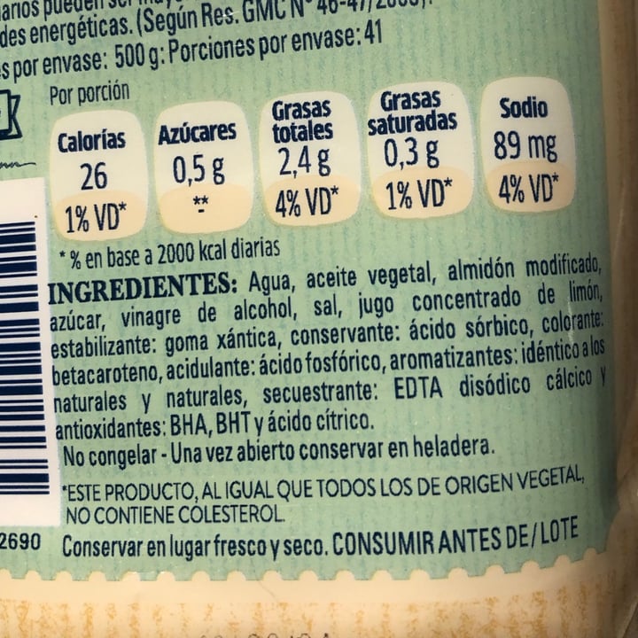 photo of Hellmann’s Hellman’s Vegan Mayonnaise shared by @jazminn on  15 Apr 2021 - review