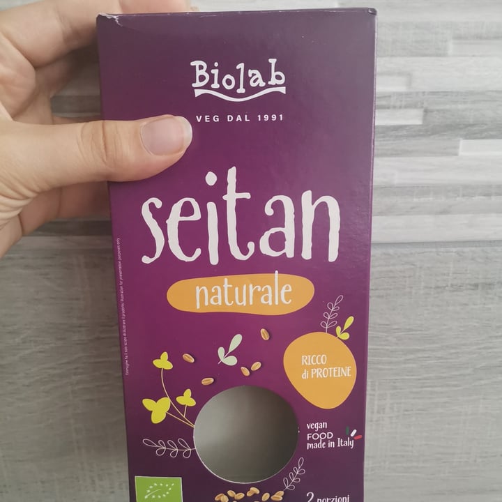 photo of Biolab seitan naturale shared by @elevegansoul on  30 Jun 2022 - review