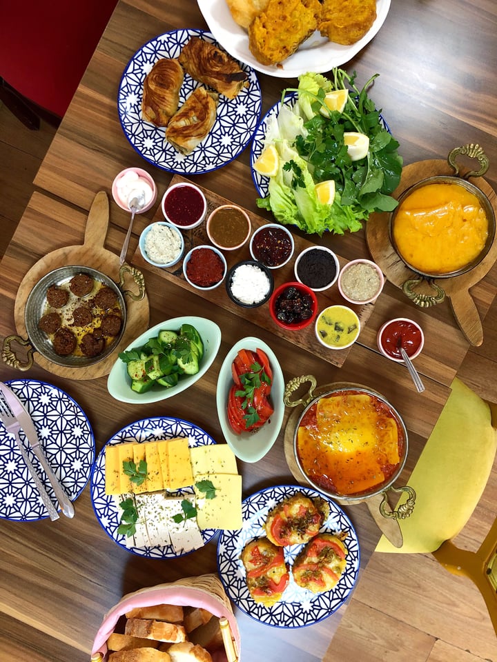 photo of Veganarsist Vegan Turkish Breakfast FEAST shared by @ratedvfood on  25 May 2020 - review