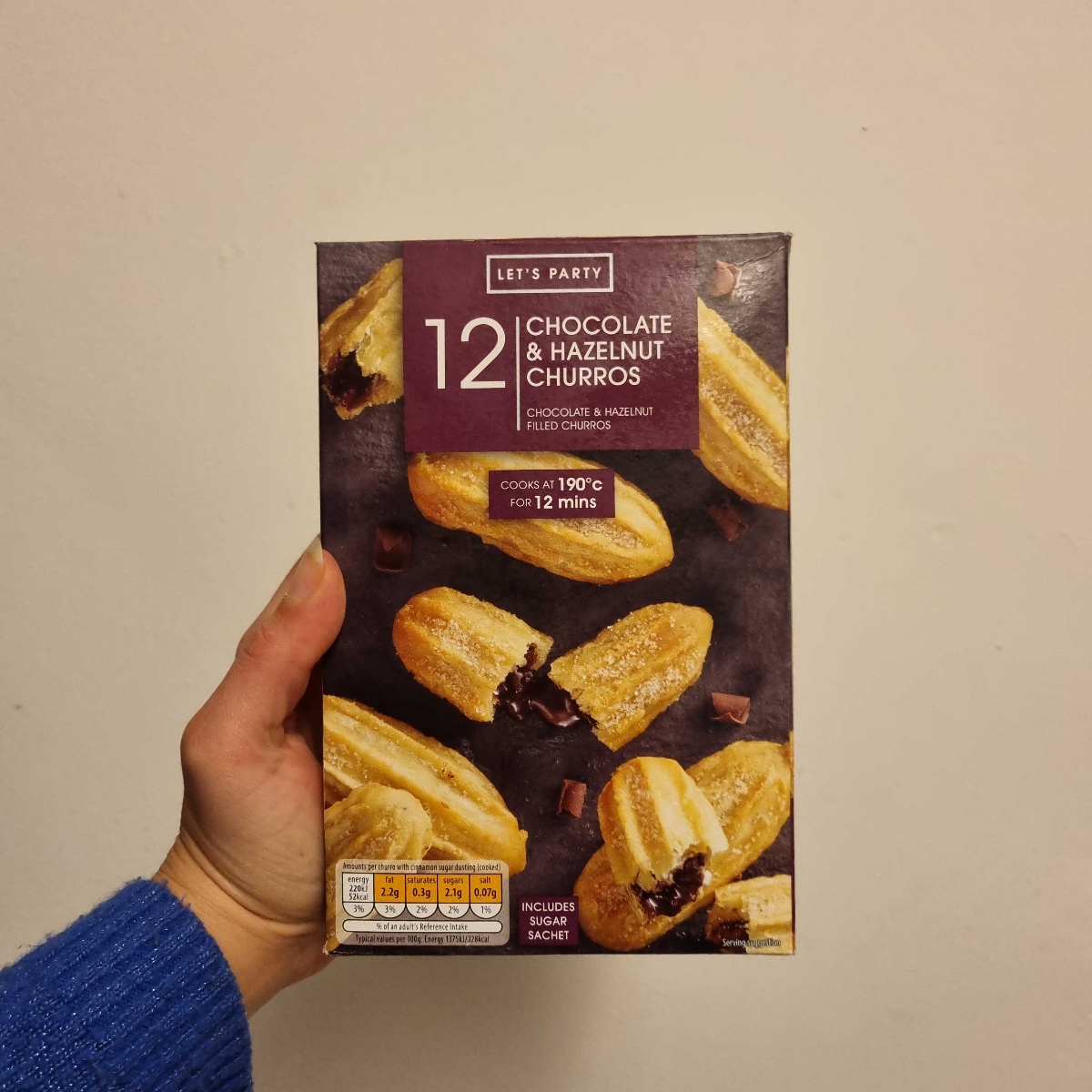 ALDI Chocolate & Hazelnut Churros Reviews abillion