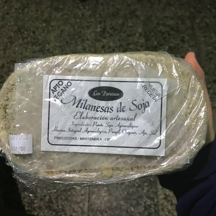 review photo of Los paraisos Milanesa De Soja shared by @astridrojas on 26 Jul 2021 - review