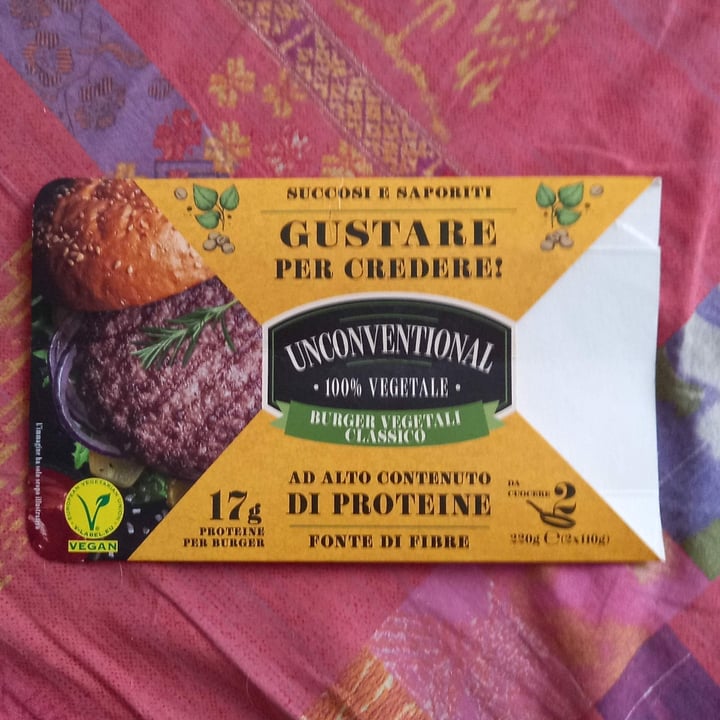 photo of Unconventional Burger Vegetale Classico - Classic Burger shared by @cardax on  08 Oct 2022 - review