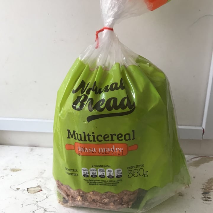 review photo of Natural Bread Pan Multicereal Masa Madre shared by @comidanosangre on 29 Jun 2021 - review