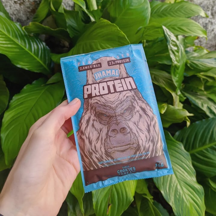 review photo of Jhamal Proteína em pó sabor cookie shared by @mariveggy on 30 May 2022 - review