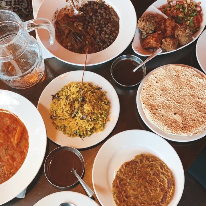 photo of Planet India Brighton curry and naan shared by @veggiegal123 on  25 Apr 2021 - review